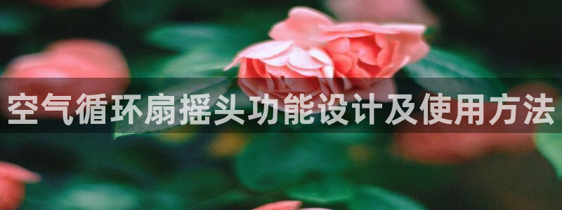 凯发k8手机是正品吗：空气循环扇摇头功能设计及使用方法