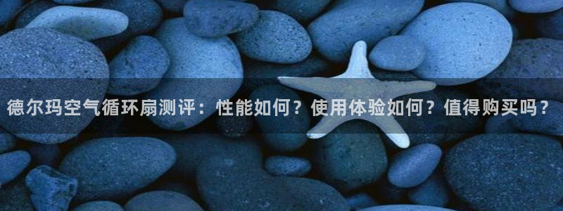 凯发平台k8：德尔玛空气循环扇测评：性能如何？使用体验如何？值得购买吗？