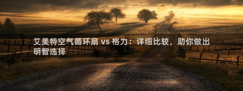 凯发k8国际不能提款了吗：艾美特空气循环扇 vs 格力：详细比较，助你做出
明智选择